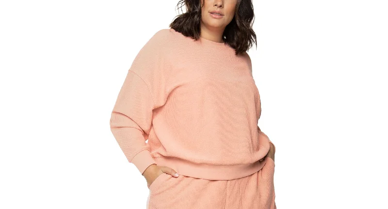 Black Tape Trendy Plus Size Cotton Ribbed Sweatshirt Hoodie with Earth Tones Natural Calm Black Tape Trendy Plus Size Cotton Ribbed Sweatshirt Hoodie with Earth Tones Natural Calm
