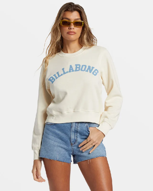 Billabong From Paradise Pullover Sweatshirt - WHITE CAP Hoodie with Frayed Bohemian Relaxed Billabong From Paradise Pullover Sweatshirt - WHITE CAP Hoodie with Frayed Bohemian Relaxed