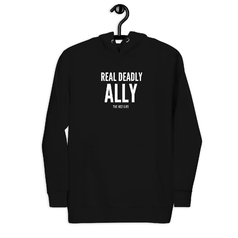 You Know Who You Are - A Real Deadly ALLY! Hoodie Hoodie with Earth Tones Natural Calm You Know Who You Are - A Real Deadly ALLY! Hoodie Hoodie with Earth Tones Natural Calm