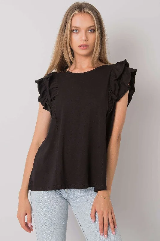 Blouse Och Bella Satin Long Blouse