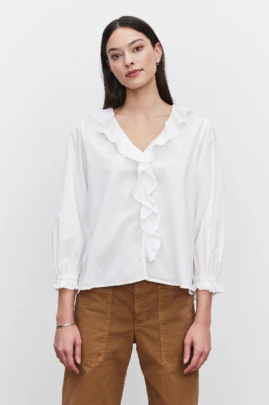 CINTHIA BLOUSE Classic Minimalist Blouse