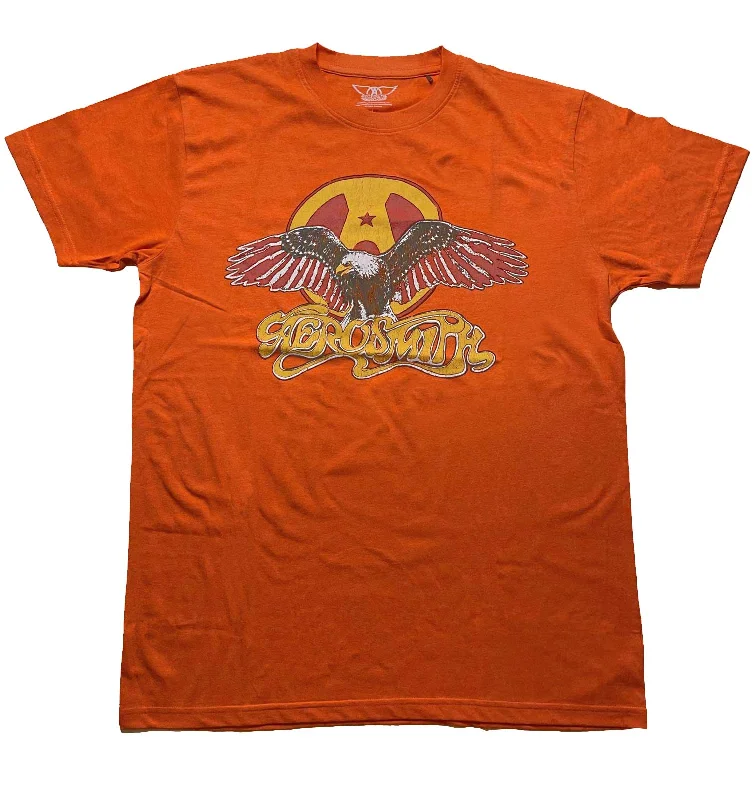 Aerosmith | Official Band T-Shirt | Eagle Sequined Glittery Shiny