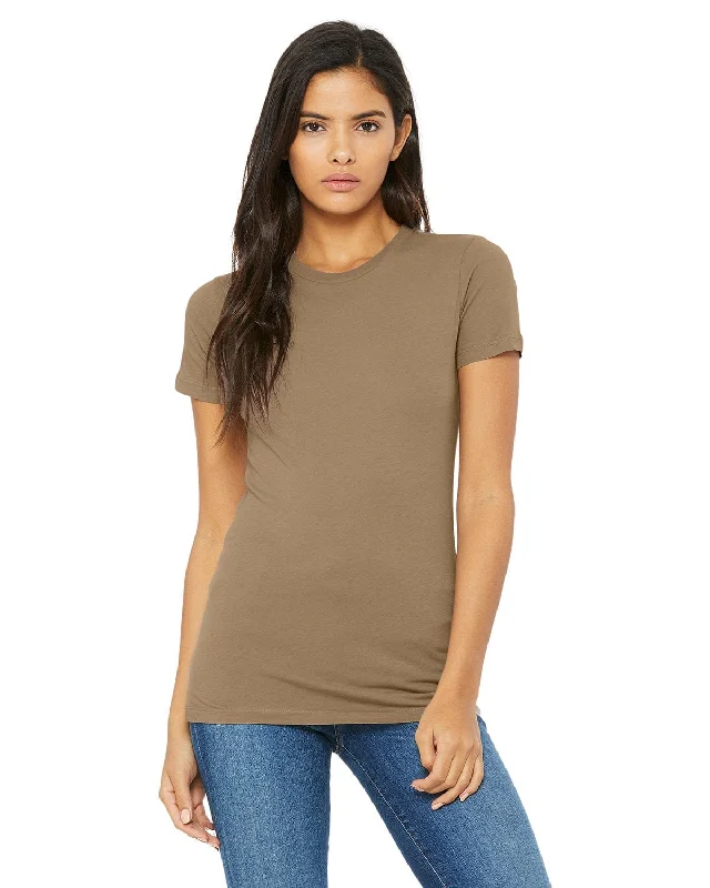 Bella+Canvas Ladies Favorite T-Shirt | Pebble Mesh Blend Leather Blend Suede Blend