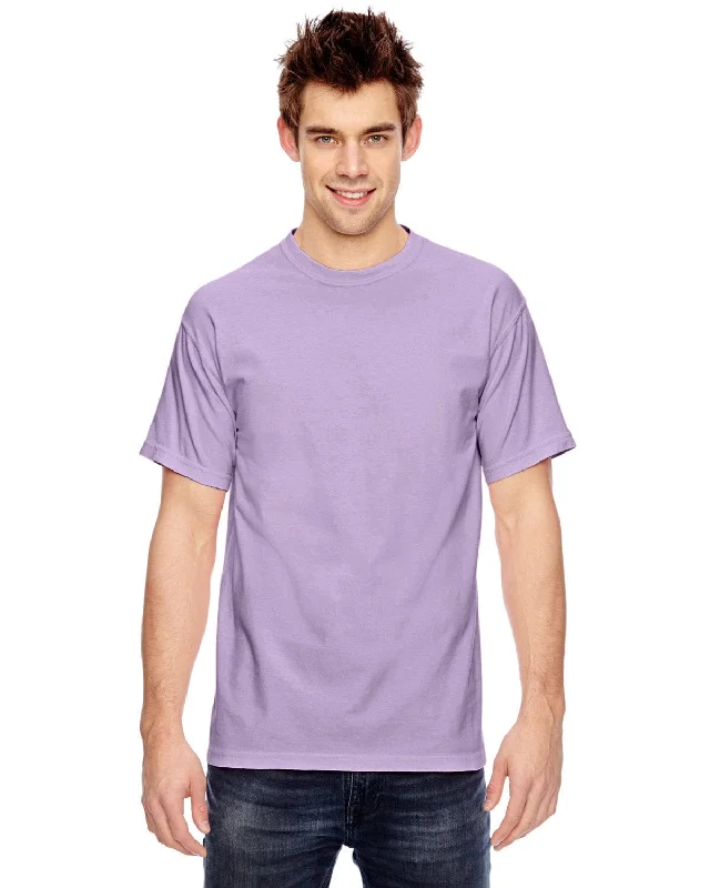 Comfort Colors Ringspun Garment-Dyed T-Shirt | Orchid Welt Pockets Slit Pockets Flap Pockets