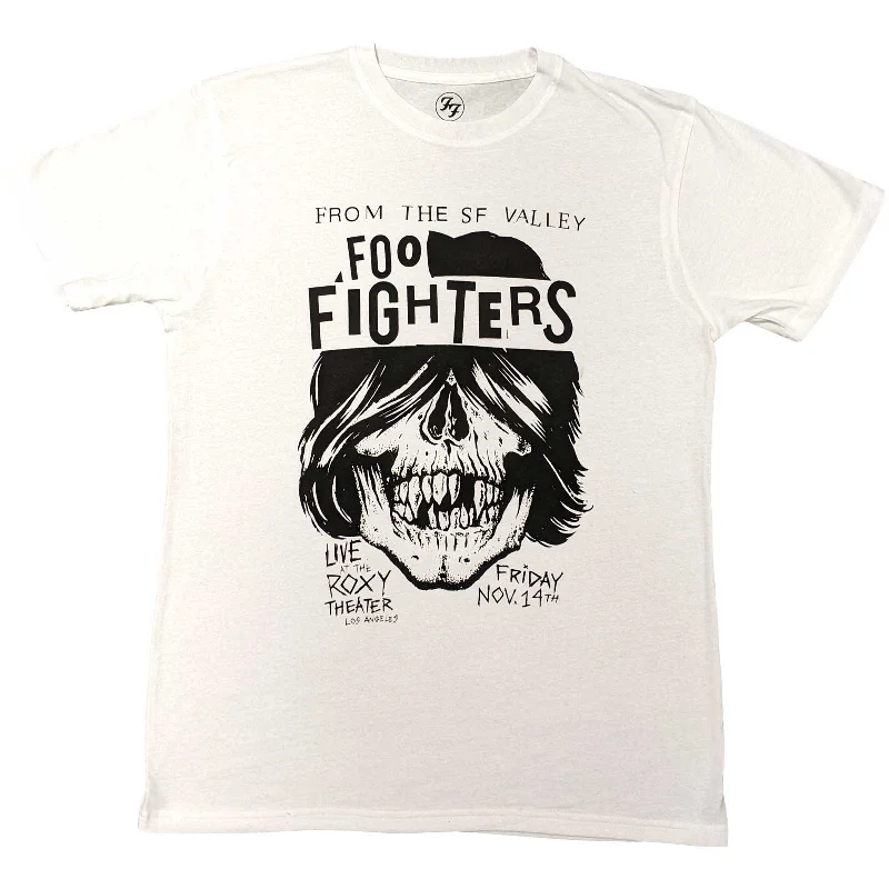 Foo Fighters | Official Band T-Shirt | Roxy Flyer Hooded Caped Shawl Collar