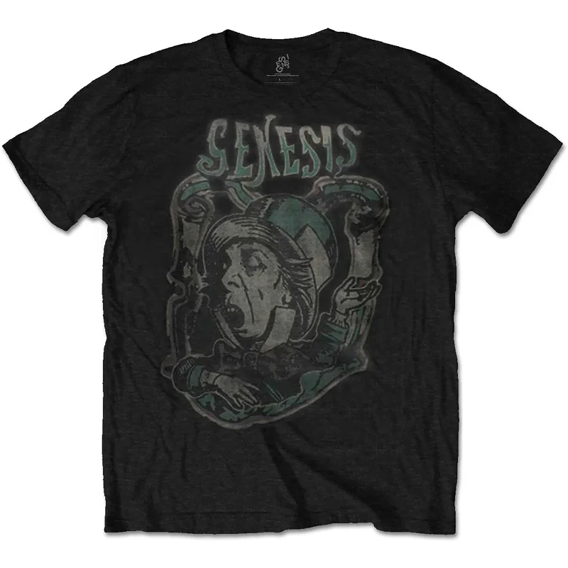 Genesis | Official Band T-Shirt | Mad Hatter 2 Satin Blend Silk Blend Wool Blend