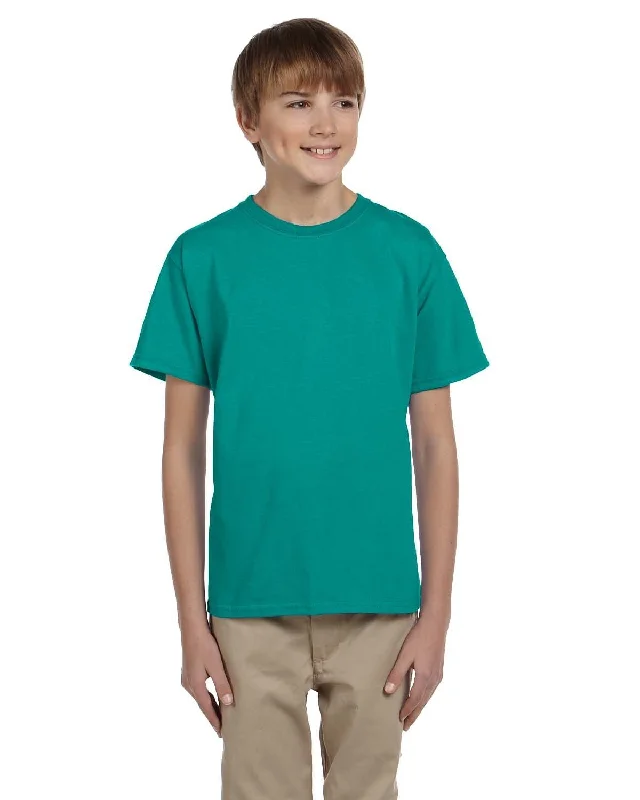 Gildan Ultra Cotton Youth Heavyweight T-Shirt | Jade Dome Mesh Fabric Canvas Fabric Denim Fabric