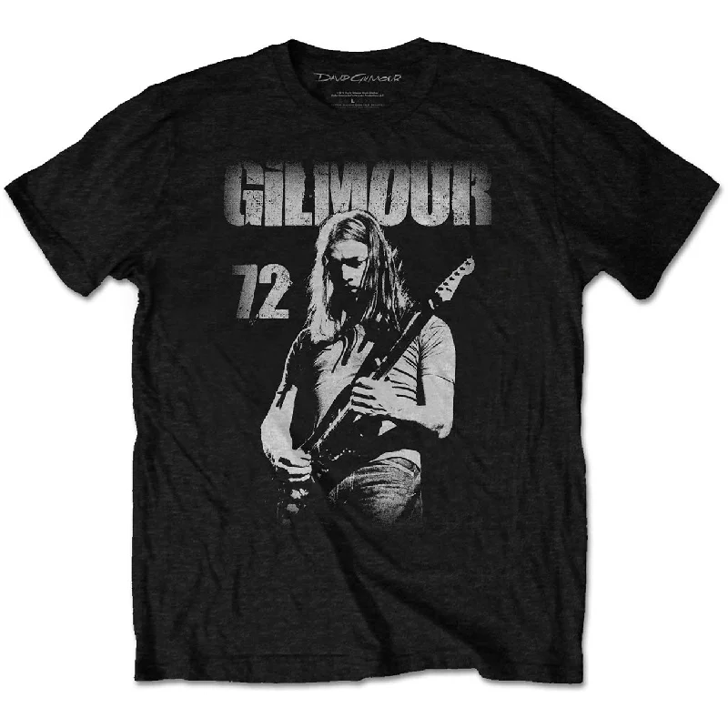 David Gilmour | Official Band T-Shirt | 72 Hooded Caped Shawl Collar