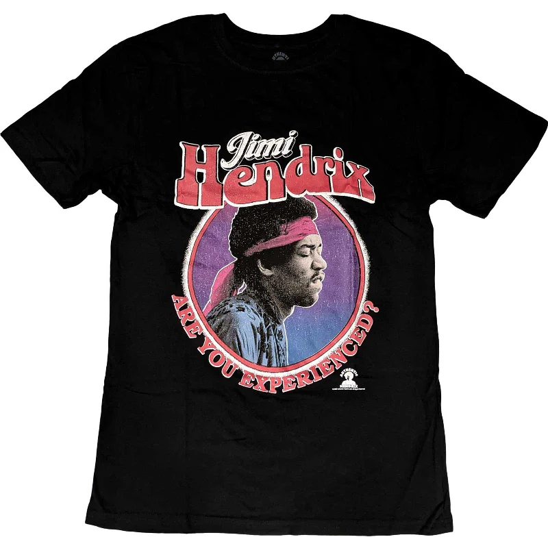 Jimi Hendrix | Official Band T-Shirt | Are You Experienced? V-Neck T-Shirt Long Sleeve Cotton