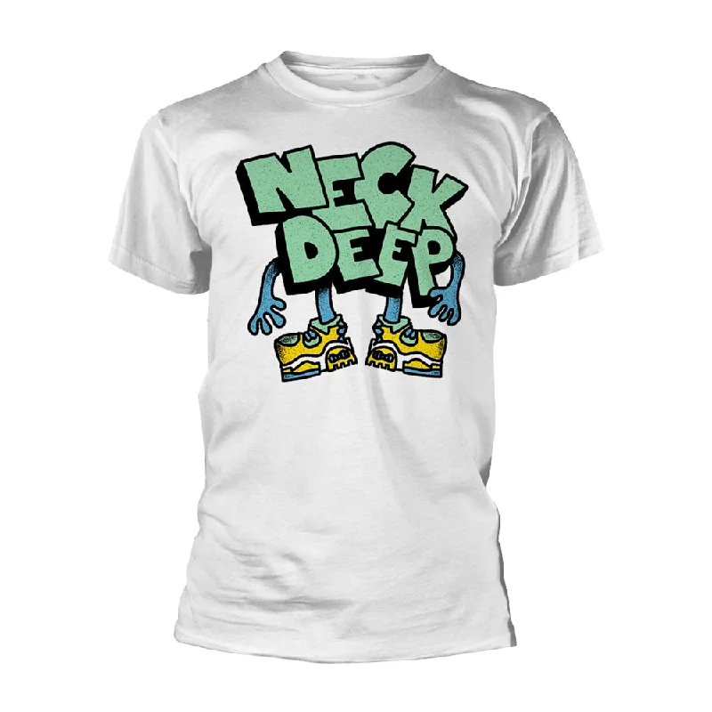 Neck Deep | Official Band T-Shirt | Text Guy Terry Blend Velvet Blend Canvas Blend