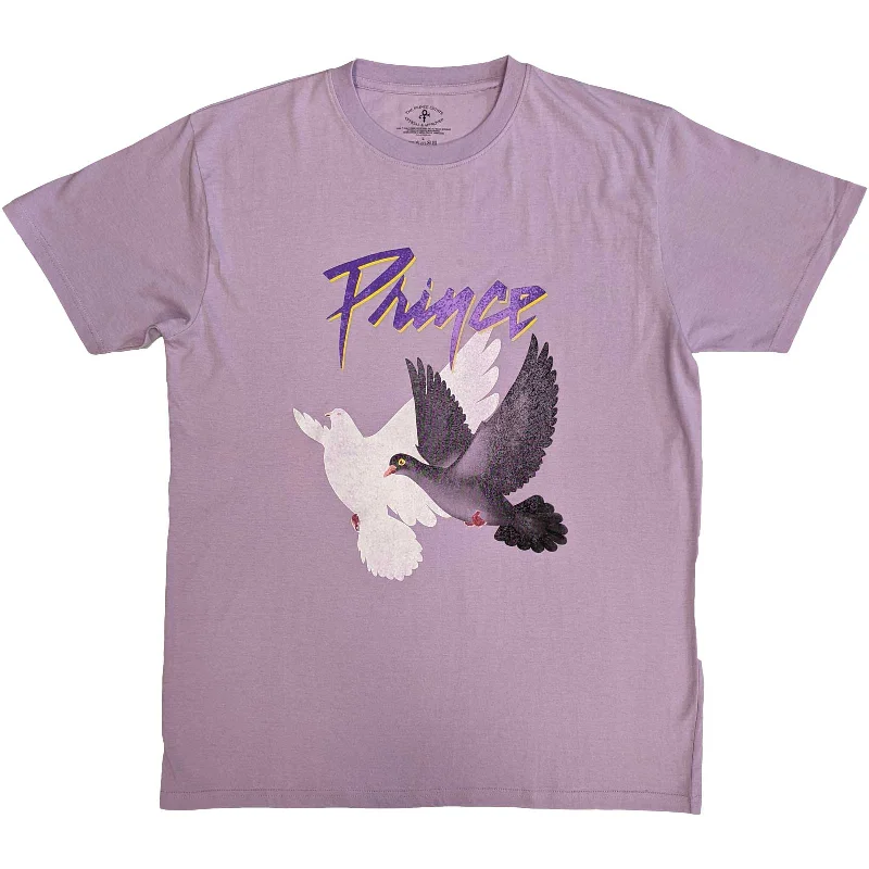 Prince | Official Band T-Shirt | Doves Distressed Rayon Velvet Corduroy