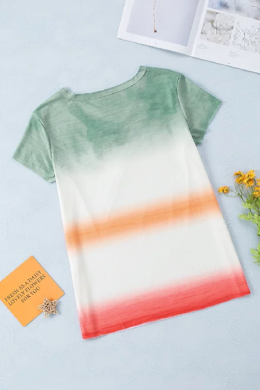 V-Neck One Shoulder T-Shirt Graphic T-Shirt Round Neck Polyester