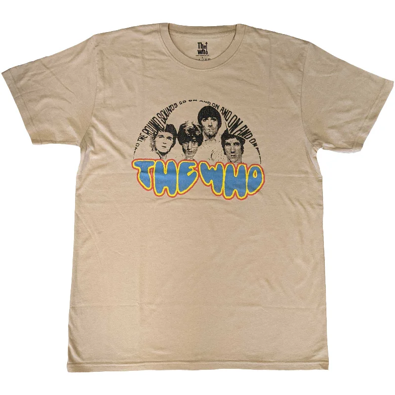 The Who | Official Band T-Shirt | On and On Anti-Pilling Machine Wash Handmade