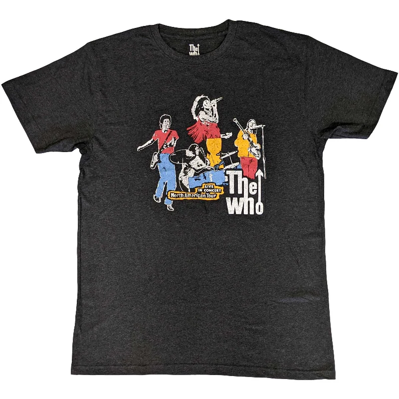 The Who | Official Band T-Shirt | Bootleg Basic T-Shirt Crew Neck Short Sleeve