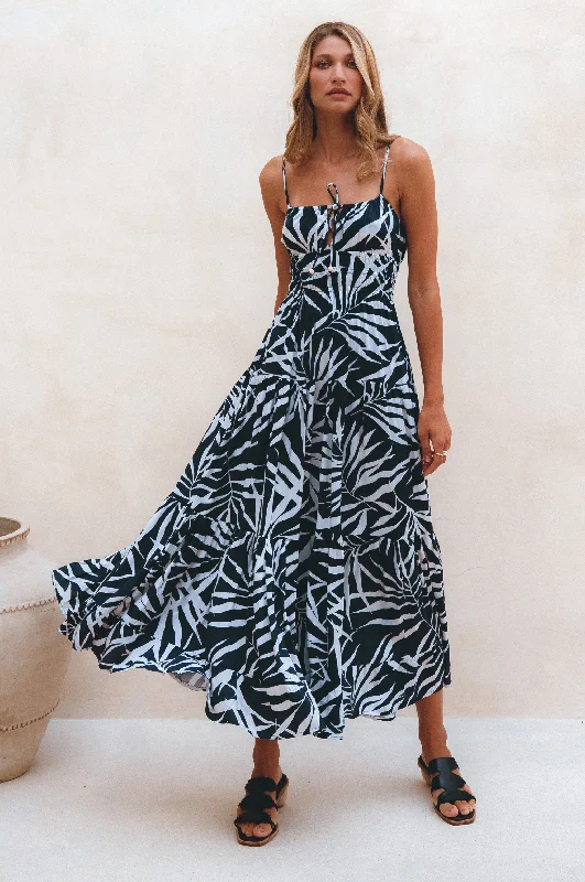 Isadora Tiered Maxi Dress Classic Strapless Maxi Dress