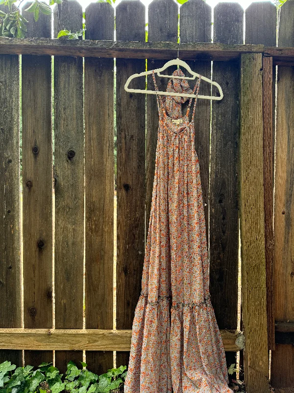 Topanga Maxi Dress - S - Vibrant Comfortable Flowy Maxi Dress