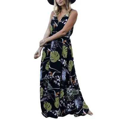 Vintage summer dress women sundress Hollow out boho floral print maxi dress 2022 beach dress Strappy vestidos de festa Fashionable Printed Maxi Dress Vintage summer dress women sundress Hollow out boho floral print maxi dress 2022 beach dress Strappy vestidos de festa Fashionable Printed Maxi Dress