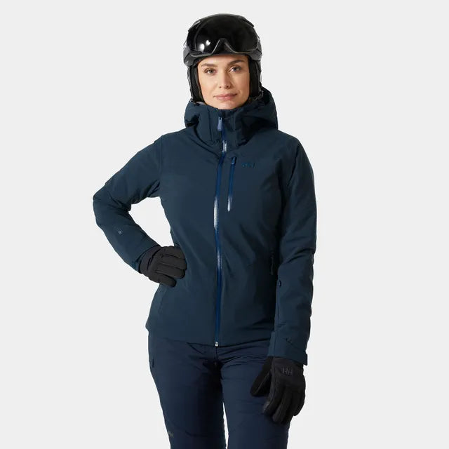 Helly Hansen Women’s Alphelia Ski Jacket Faux Fur Fabric Real Fur Fabric Shearling Fabric