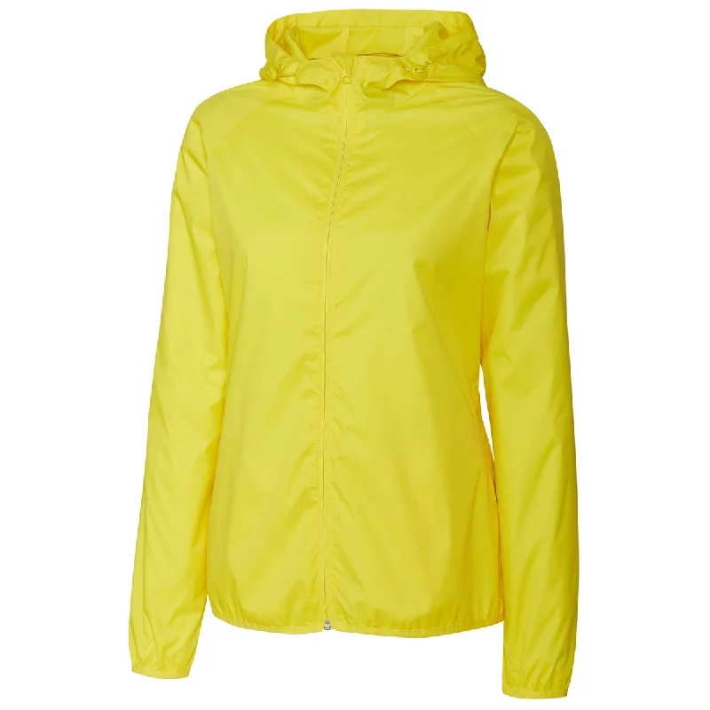 Clique Women's Neon Yellow Reliance Packable Jacket Print Jacket Jacquard Jacket Embroidered Jacket