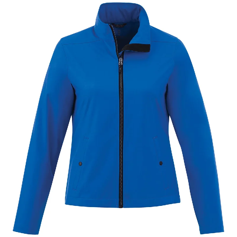 Elevate Women's Olympic Blue Karmine Softshell Jacket Elasticated Jacket Padded Jacket Insulated Jacket