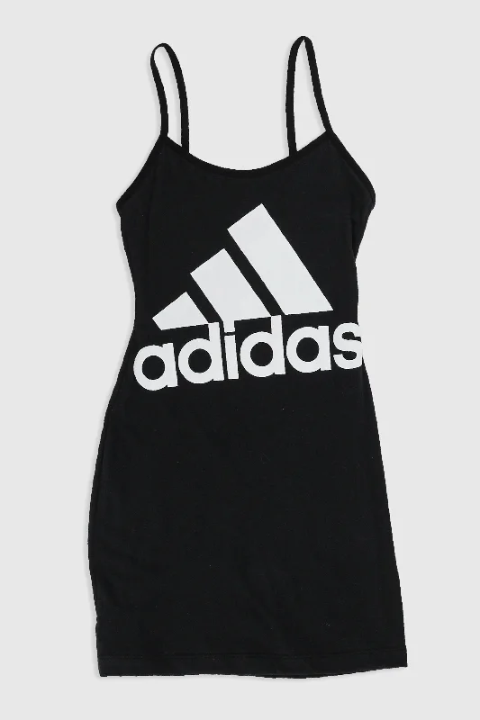 Rework Adidas Mini Dress - XS Comfortable Shift Mini Dress