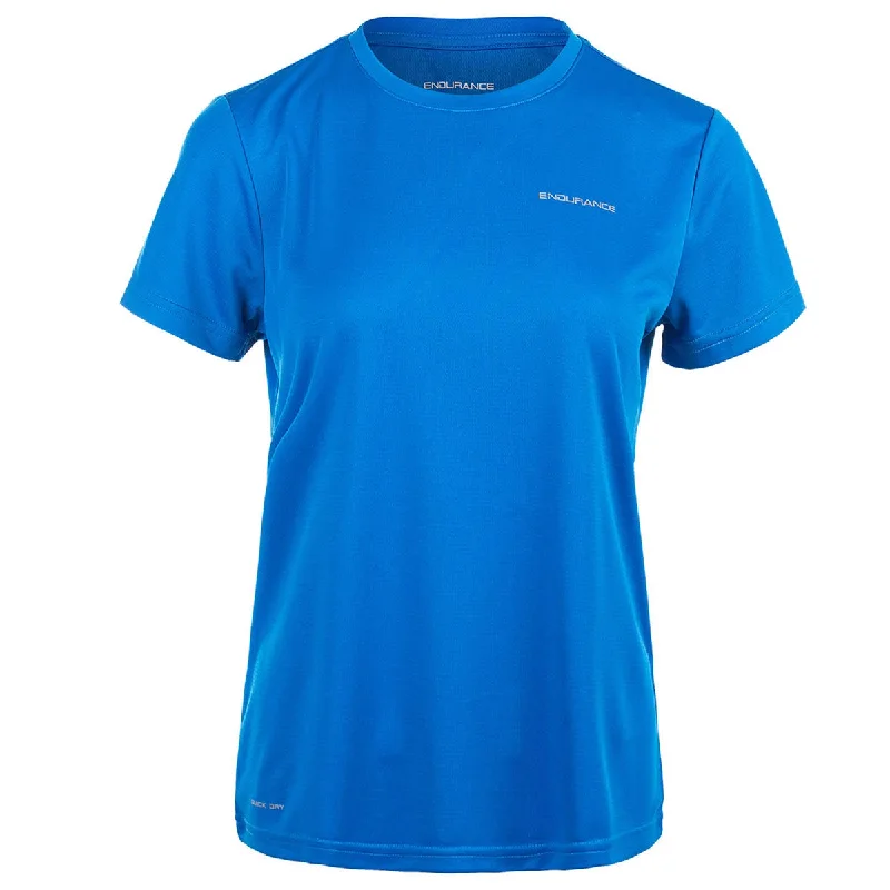 Endurance Vista Performance Short Sleeve Tee - Womens - Directoire Blue Modern Contemporary Chic Endurance Vista Performance Short Sleeve Tee - Womens - Directoire Blue Modern Contemporary Chic