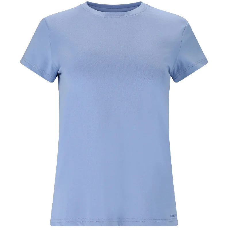 Endurance Viv Short Sleeve Tee - Womens - Azurine Cashmere Blend Cotton Blend Poly Blend Endurance Viv Short Sleeve Tee - Womens - Azurine Cashmere Blend Cotton Blend Poly Blend
