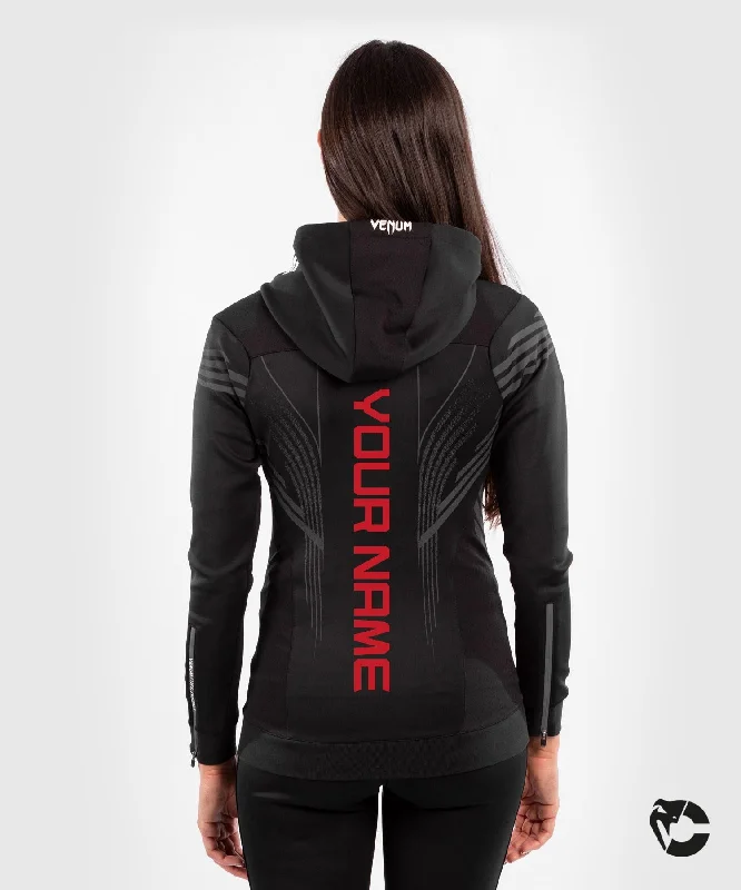Sweatshirt à Capuche Femme Personnalisé UFC Venum Authentic Fight Night - Noir Seamless Knitted Crochet Sweatshirt à Capuche Femme Personnalisé UFC Venum Authentic Fight Night - Noir Seamless Knitted Crochet