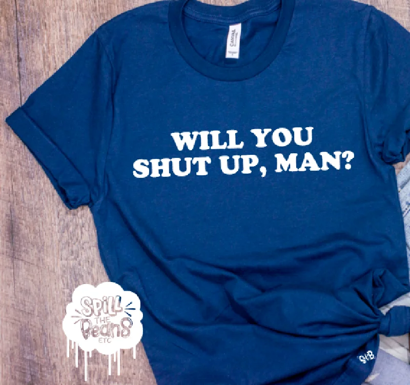 Will You Shut Up, Man? Presidential Debate Tee Biden F*ck Trump Adult Tee Fleece Fabric Down Fabric Feather Fabric Will You Shut Up, Man? Presidential Debate Tee Biden F*ck Trump Adult Tee Fleece Fabric Down Fabric Feather Fabric