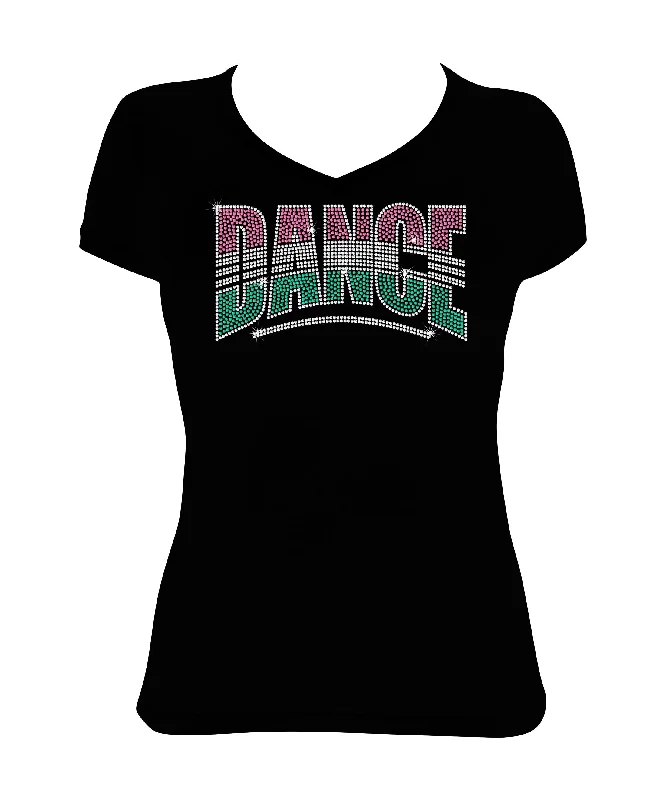 Women's Rhinestone Fitted Tight Snug Shirt Colorful Dance - Dance Shirt, Dancer Bling Print Jacquard Patchwork Women's Rhinestone Fitted Tight Snug Shirt Colorful Dance - Dance Shirt, Dancer Bling Print Jacquard Patchwork
