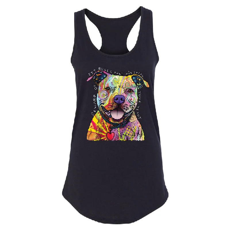 Zexpa Apparelâ„¢ Oficial Dean Russo Women's Racerback Colorful Lovely of Pit Bulls Shirt V-Neck T-Shirt Long Sleeve Cotton Zexpa Apparelâ„¢ Oficial Dean Russo Women's Racerback Colorful Lovely of Pit Bulls Shirt V-Neck T-Shirt Long Sleeve Cotton