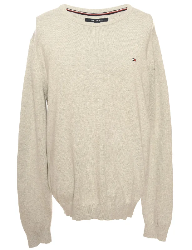 Tommy Hilfiger Jumper - M Chenille Brocade Lace