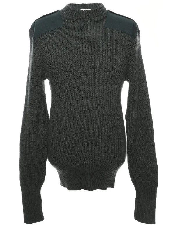 Woolly Jumper - M Mesh Blend Leather Blend Suede Blend