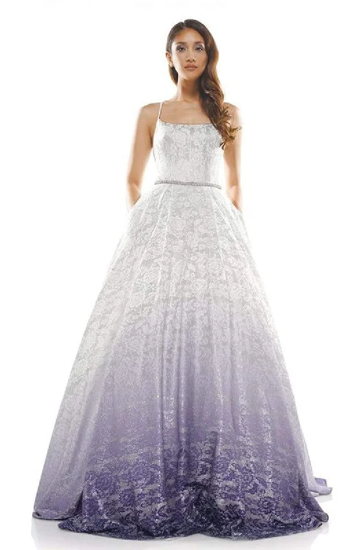 Colors Dress - Strappy Scoop Ballgown 2249S
