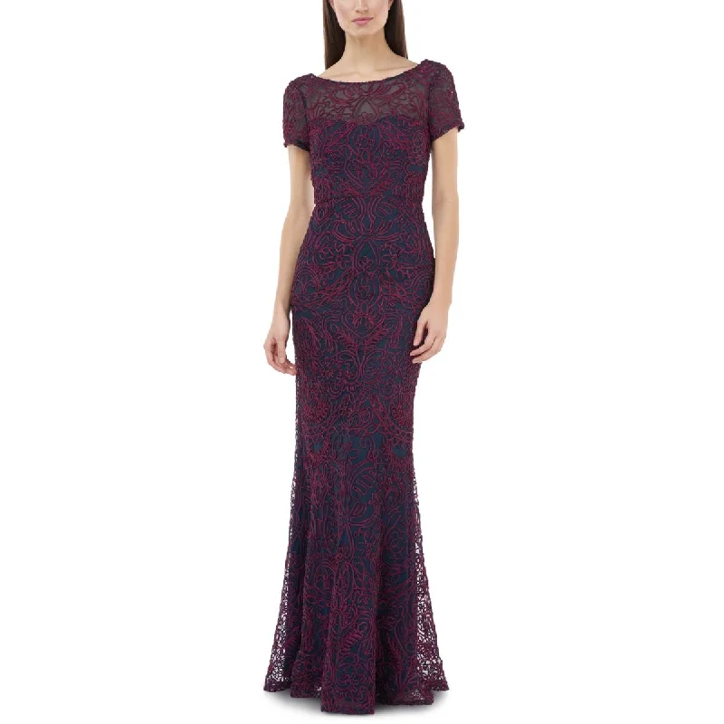 JS Collections Womens Soutache Mermaid Formal Dress