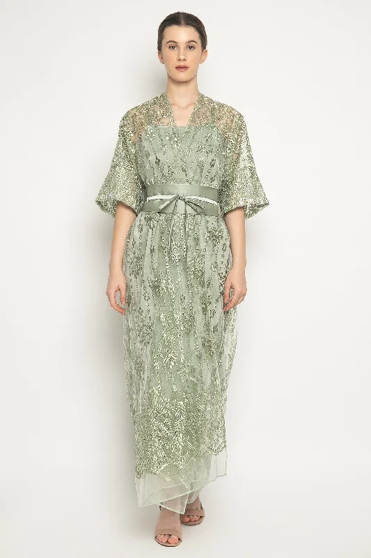 Hana Dress in Sage Green