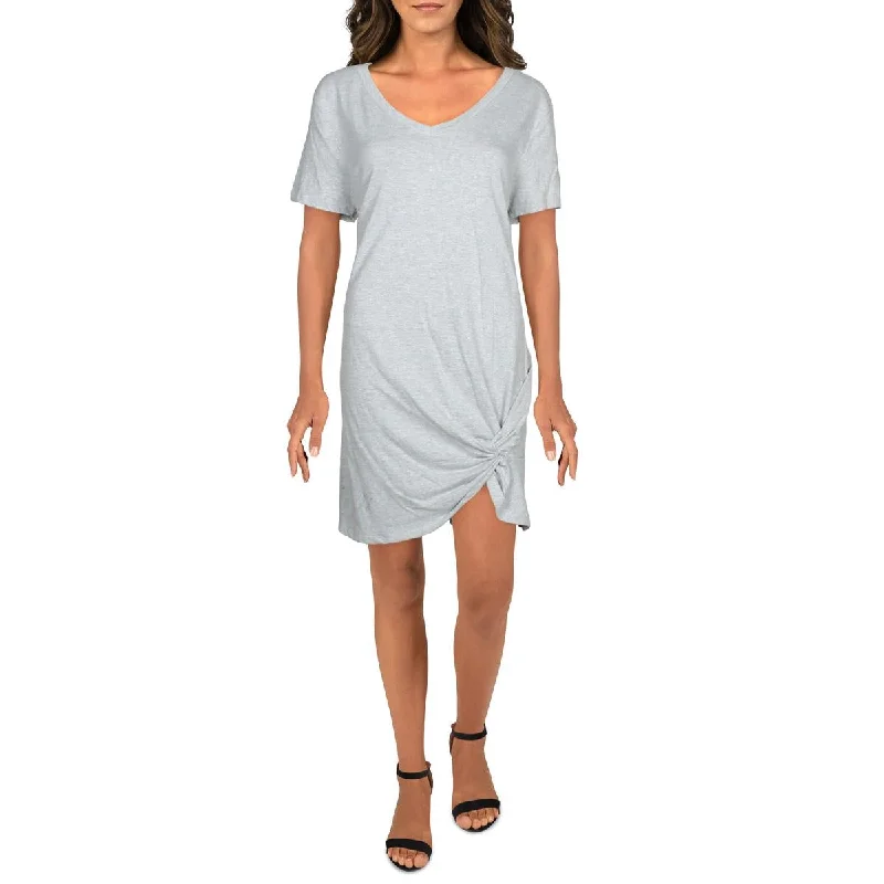 RD Style Womens Heat Knit Side Tie Casual Dress