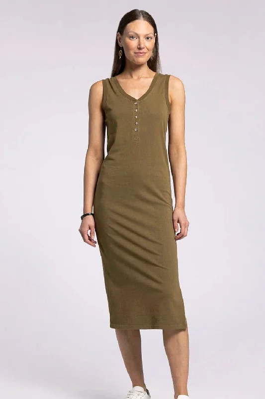 Wilfred Dress - Antique Bronze