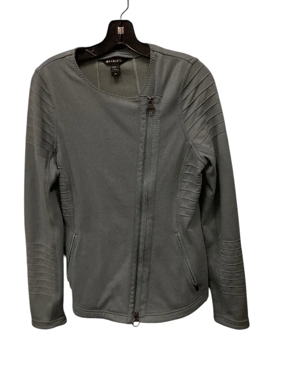 Athletic Jacket By Athleta In Green, Size: M Embroidered Jacket Appliqued Jacket Beaded Jacket Athletic Jacket By Athleta In Green, Size: M Embroidered Jacket Appliqued Jacket Beaded Jacket