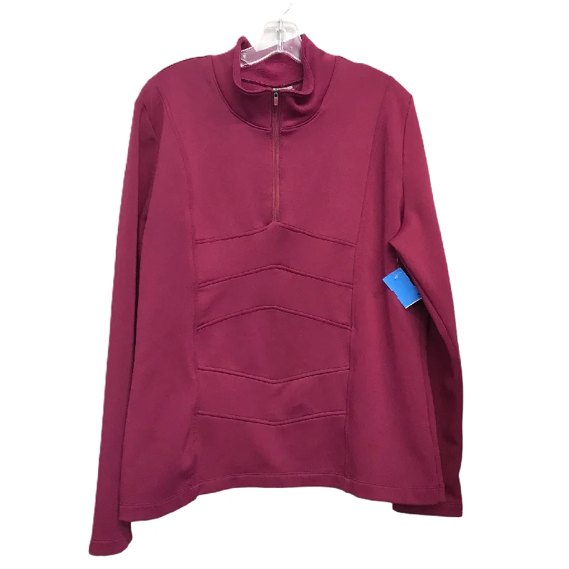 Athletic Jacket By Athleta In Pink, Size: 1x Rayon Fabric Velvet Fabric Corduroy Fabric Athletic Jacket By Athleta In Pink, Size: 1x Rayon Fabric Velvet Fabric Corduroy Fabric