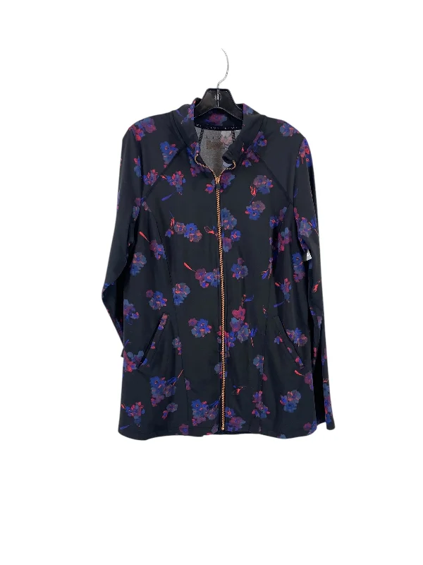 Athletic Jacket By Livi Active In Floral Print, Size: Xl Faux Fur Jacket Real Fur Jacket Shearling Jacket Athletic Jacket By Livi Active In Floral Print, Size: Xl Faux Fur Jacket Real Fur Jacket Shearling Jacket