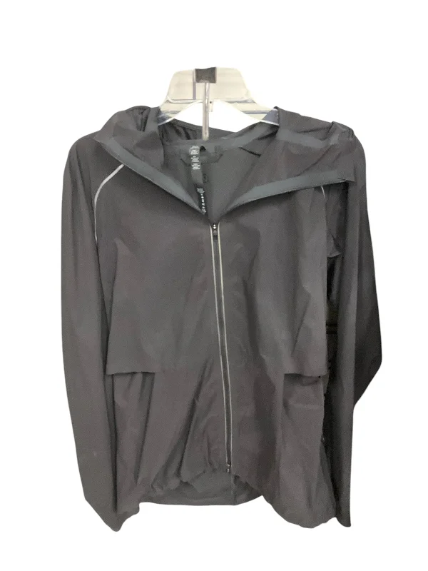 Athletic Jacket By Lululemon In Black, Size: M Collared Jacket Crew Neck Jacket Turtle Neck Jacket Athletic Jacket By Lululemon In Black, Size: M Collared Jacket Crew Neck Jacket Turtle Neck Jacket