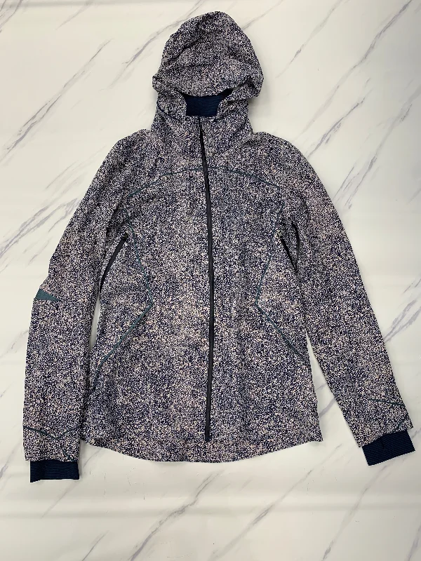 Athletic Jacket By Lululemon In Blue, Size: 8 Corduroy Jacket Velvet Jacket Brocade Jacket Athletic Jacket By Lululemon In Blue, Size: 8 Corduroy Jacket Velvet Jacket Brocade Jacket
