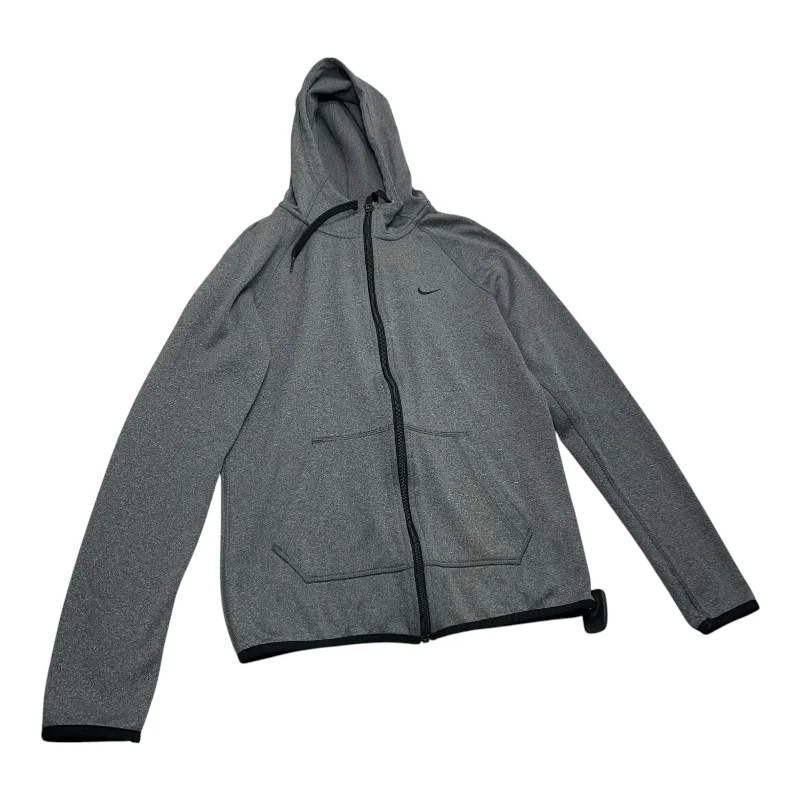 Athletic Jacket By Nike Apparel In Grey, Size: Xs Quilted Jacket Puffer Jacket Insulated Jacket Athletic Jacket By Nike Apparel In Grey, Size: Xs Quilted Jacket Puffer Jacket Insulated Jacket