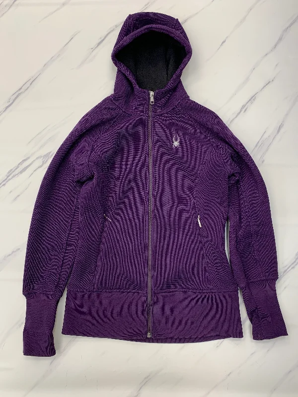 Athletic Jacket By Spyder In Purple, Size: M Plaid Jacket Tartan Jacket Houndstooth Jacket Athletic Jacket By Spyder In Purple, Size: M Plaid Jacket Tartan Jacket Houndstooth Jacket