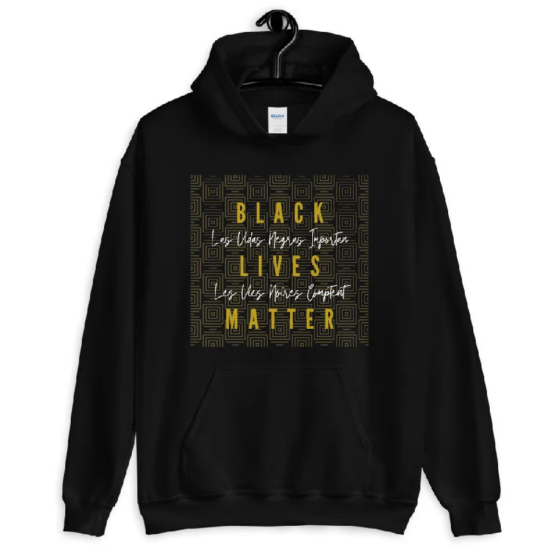 Black Lives Matter Unisex Hoodie Graphic Hoodie Design Print