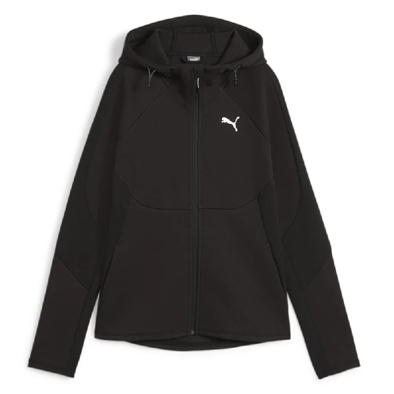 Evostripe Full Zip Hoodie Hoodie with Ribbed Neckline Snug Warm