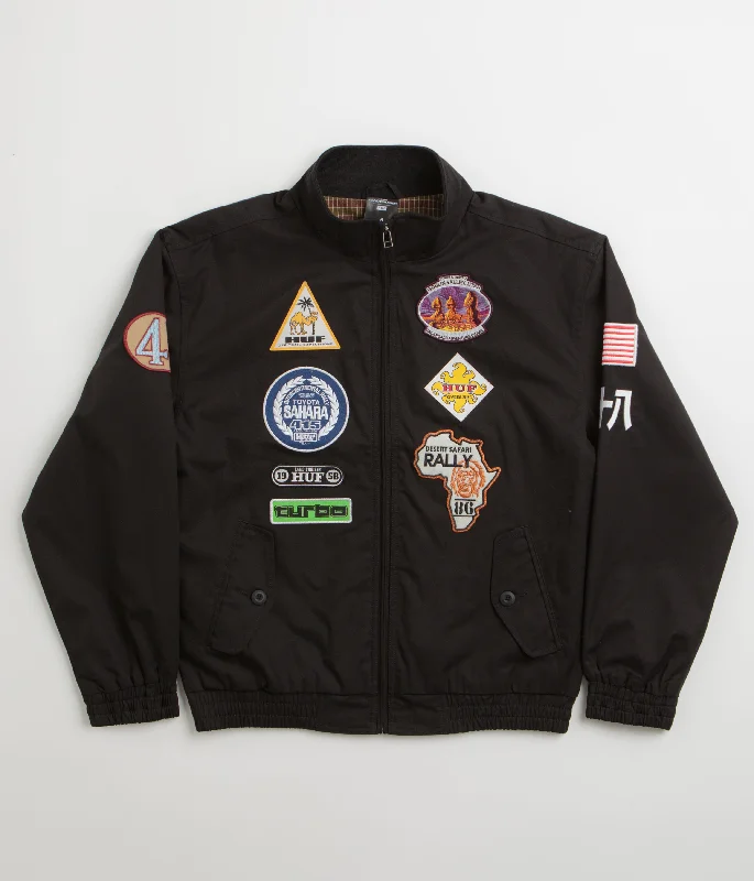 HUF x Toyota Overland Touring Jacket - Black Faux Fur Jacket Real Fur Jacket Shearling Jacket HUF x Toyota Overland Touring Jacket - Black Faux Fur Jacket Real Fur Jacket Shearling Jacket