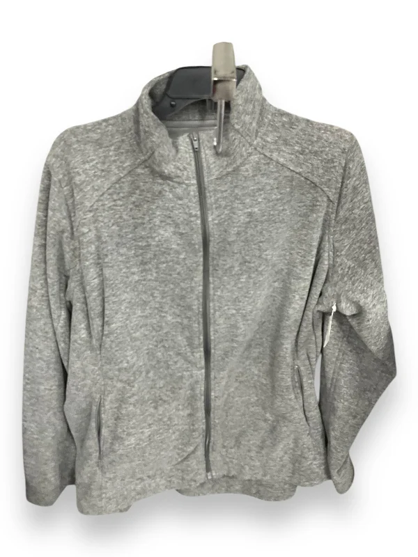 Jacket Fleece By Duluth Trading In Grey, Size: 2x Oversized Jacket Tailored Jacket Straight Jacket Jacket Fleece By Duluth Trading In Grey, Size: 2x Oversized Jacket Tailored Jacket Straight Jacket