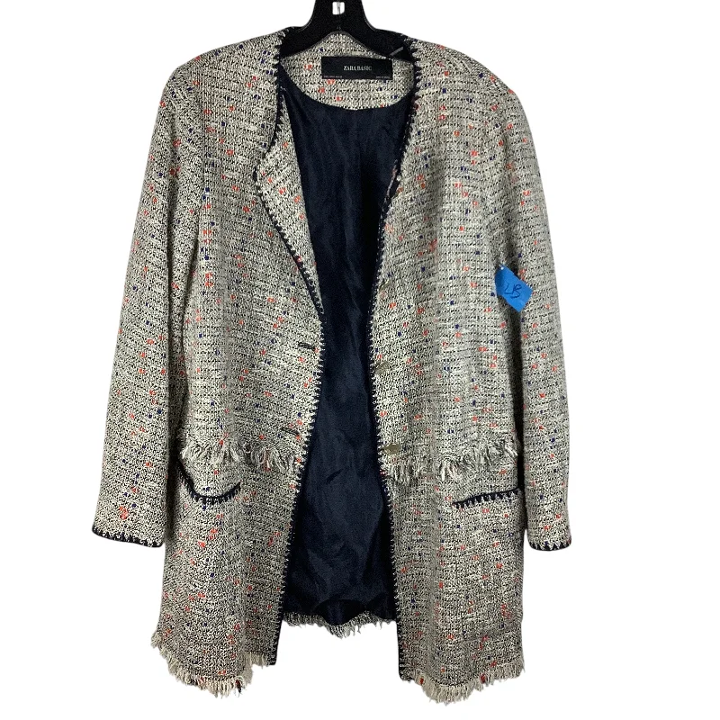 Jacket Other By Zara In Multi-colored, Size: L One-Shoulder Jacket Off-the-Shoulder Jacket Asymmetrical Jacket Jacket Other By Zara In Multi-colored, Size: L One-Shoulder Jacket Off-the-Shoulder Jacket Asymmetrical Jacket